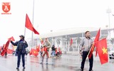 Hà Nội rộn ràng trong mưa lạnh trước trận chung kết U23 Châu Á